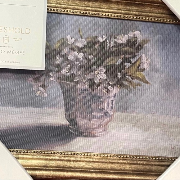 10"x8" Flower Vintage Framed Wall Art - Threshold™ designed with Studio McGee - Picture 4 of 4